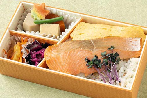 鮭味噌漬け弁当